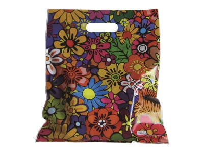 Die Cut Plastic Shopping Bag